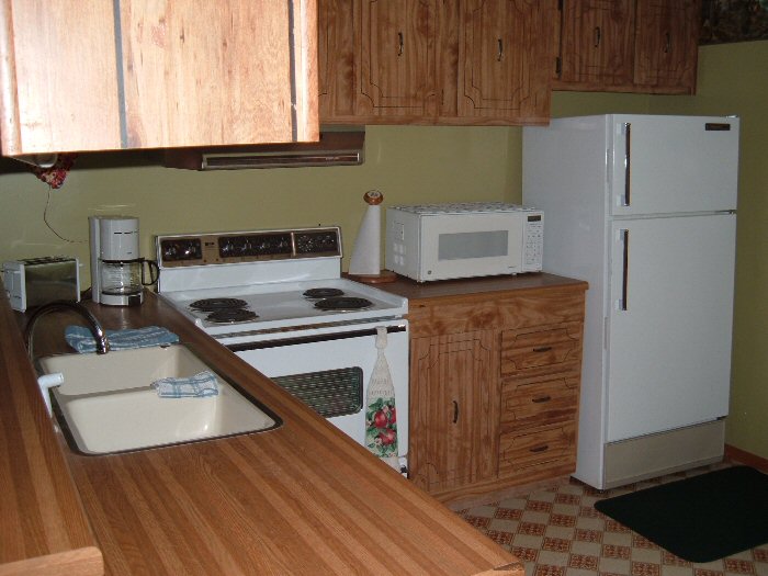 Farm guest house kitchen
